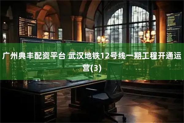 广州典丰配资平台 武汉地铁12号线一期工程开通运营(3)